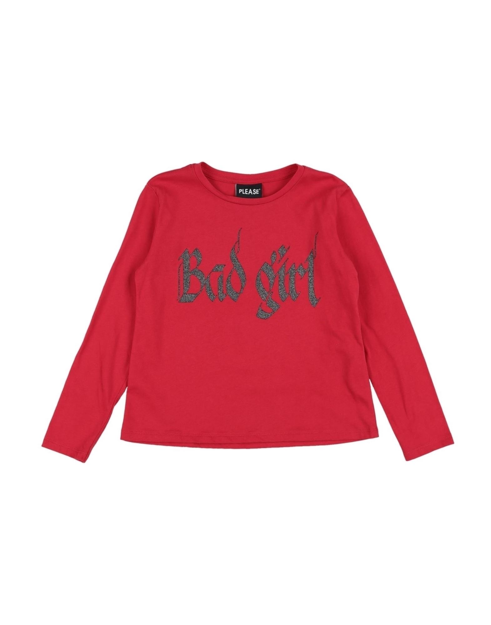 PLEASE T-shirts Kinder Rot von PLEASE