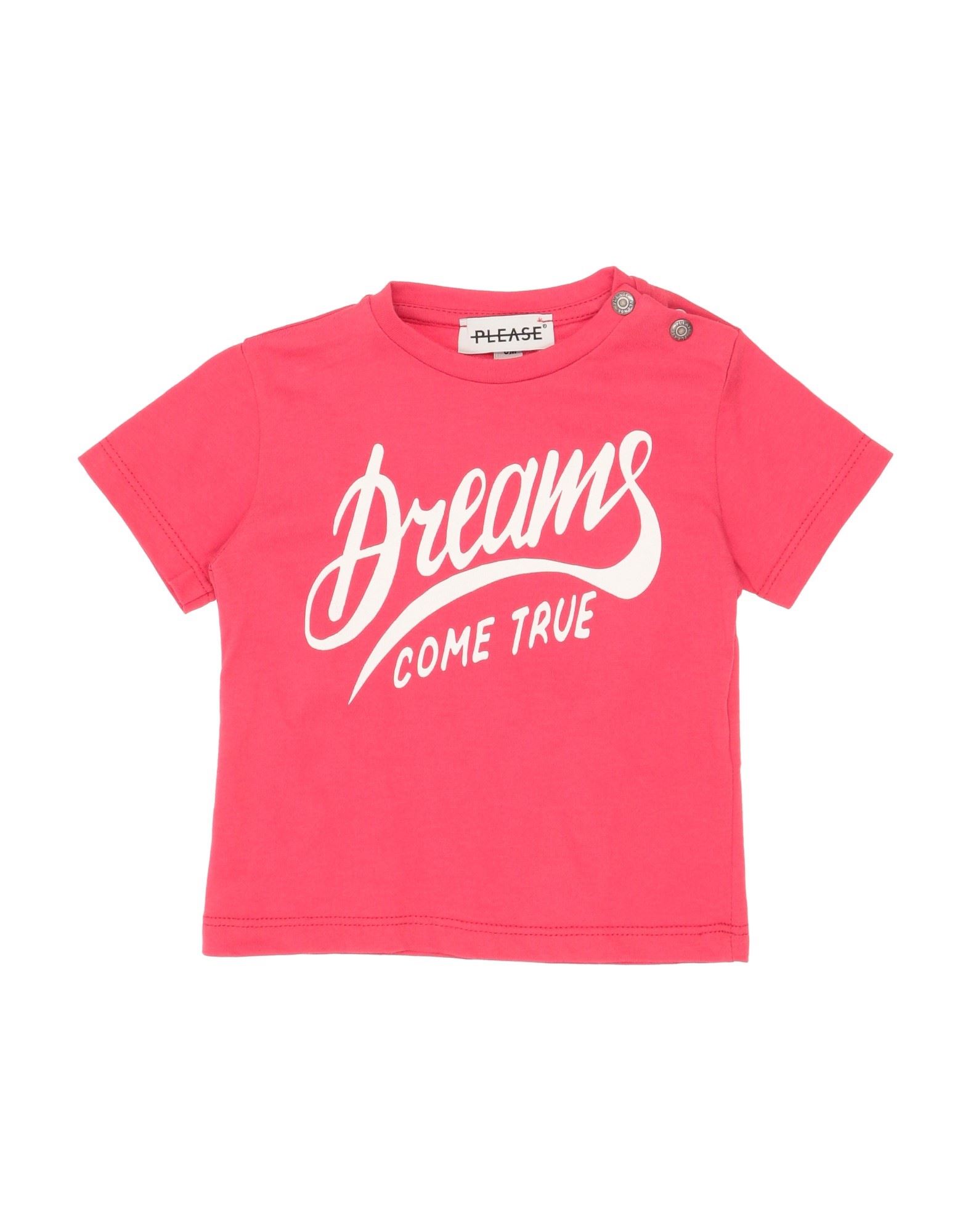 PLEASE T-shirts Kinder Rot von PLEASE