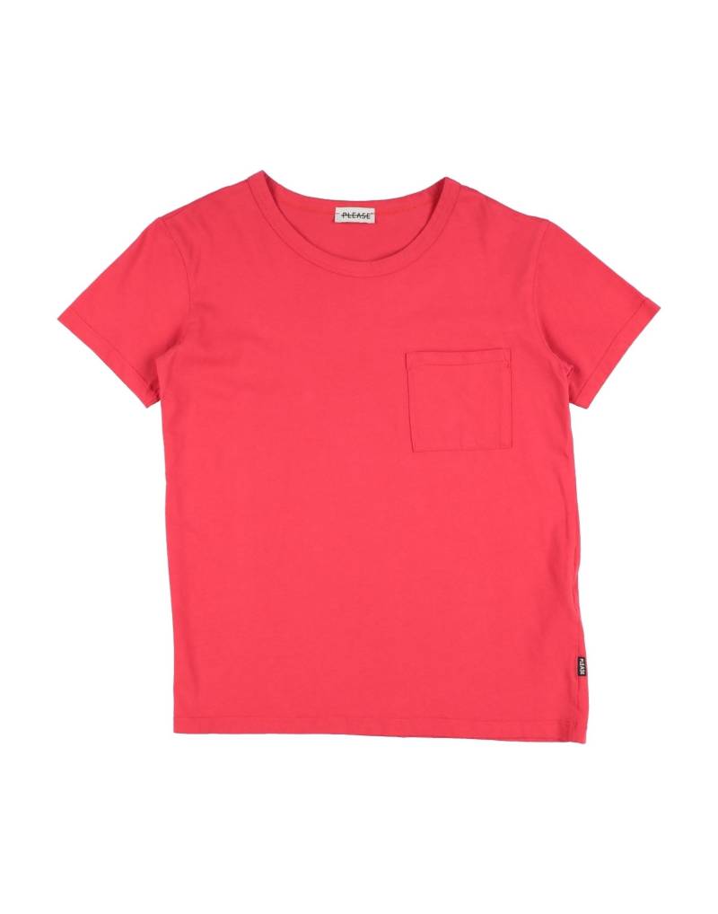 PLEASE T-shirts Kinder Rot von PLEASE