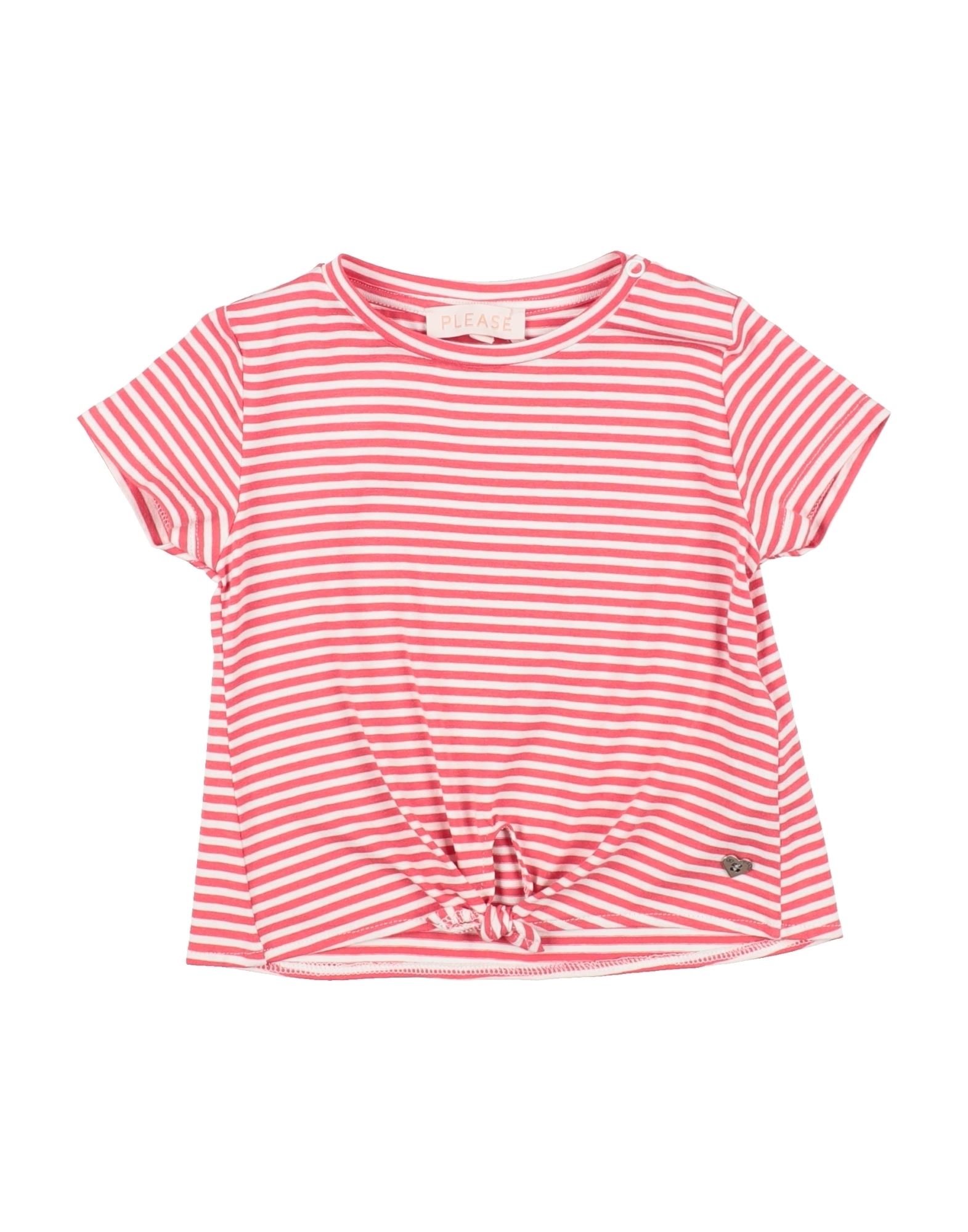 PLEASE T-shirts Kinder Rot von PLEASE