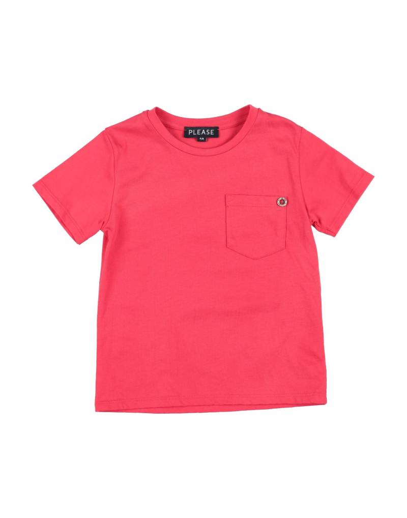 PLEASE T-shirts Kinder Rot von PLEASE