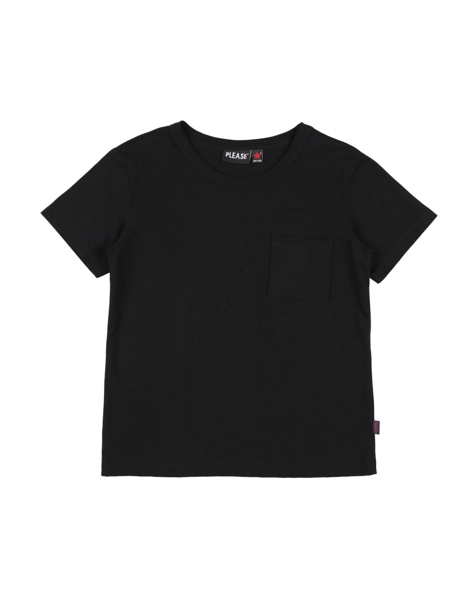 PLEASE T-shirts Kinder Schwarz von PLEASE