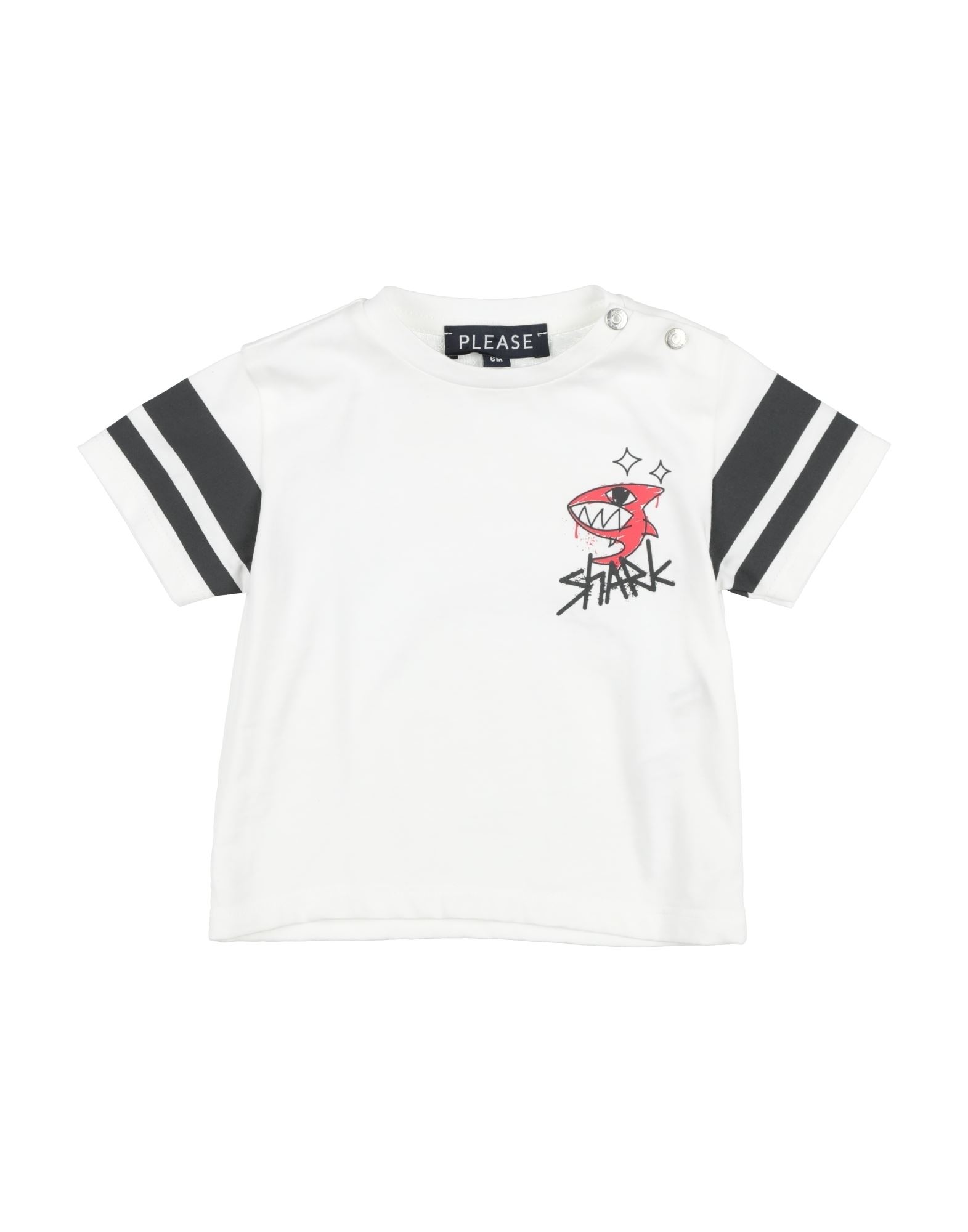 PLEASE T-shirts Kinder Weiß von PLEASE