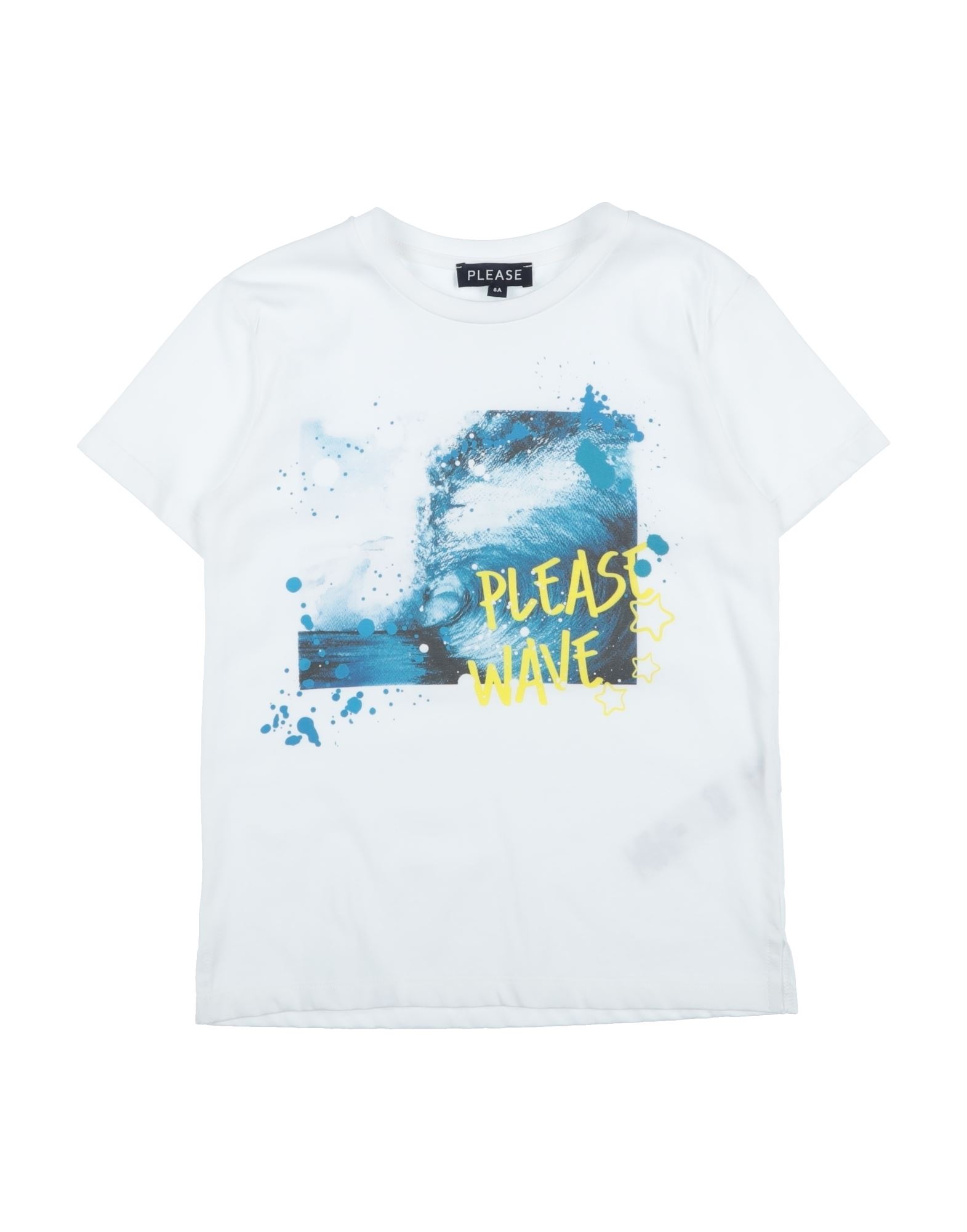 PLEASE T-shirts Kinder Weiß von PLEASE