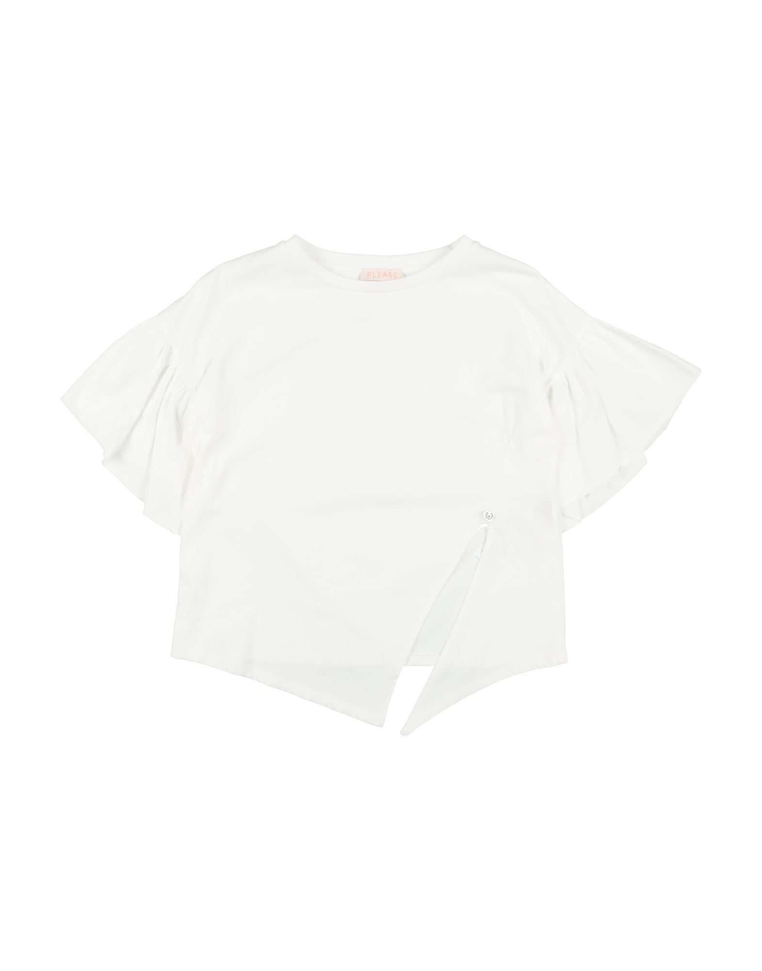 PLEASE T-shirts Kinder Weiß von PLEASE