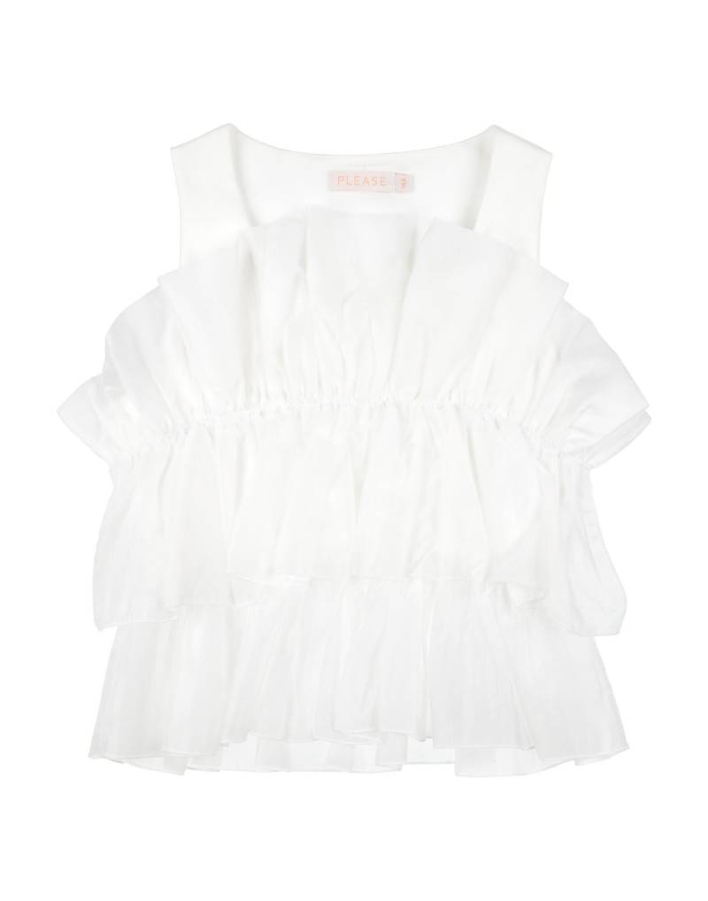 PLEASE Top Kinder Weiß von PLEASE
