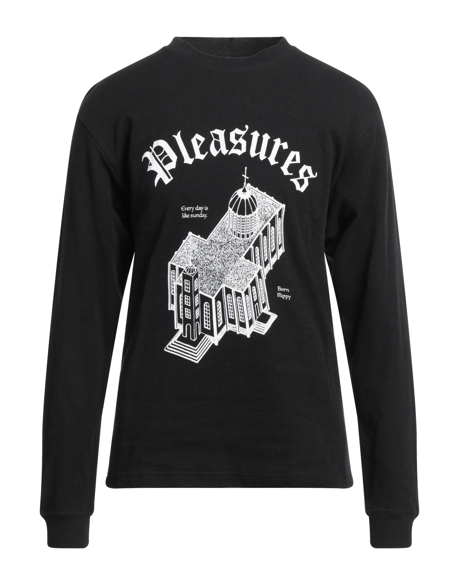 PLEASURES T-shirts Herren Schwarz von PLEASURES