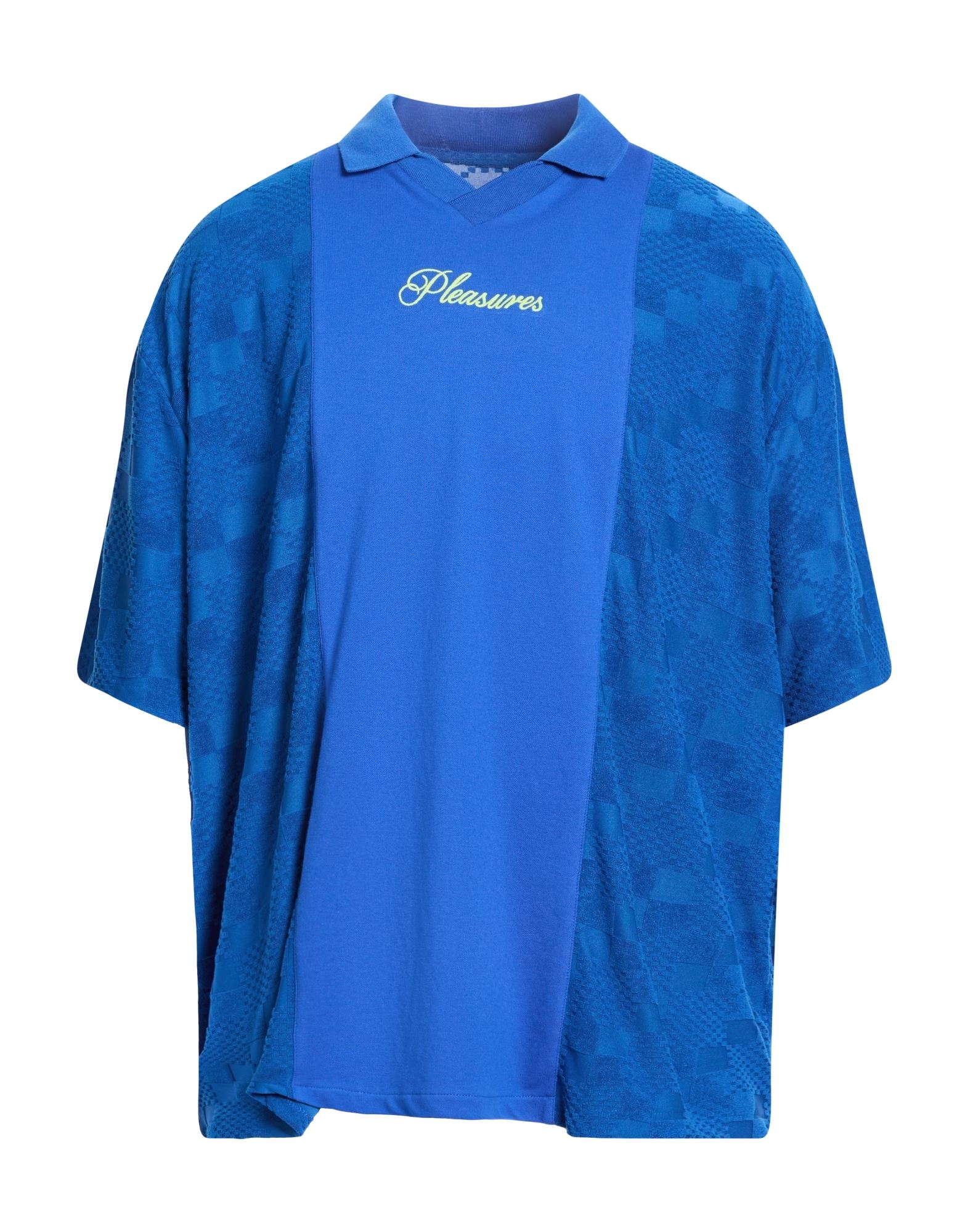 PLEASURES Poloshirt Herren Blau von PLEASURES