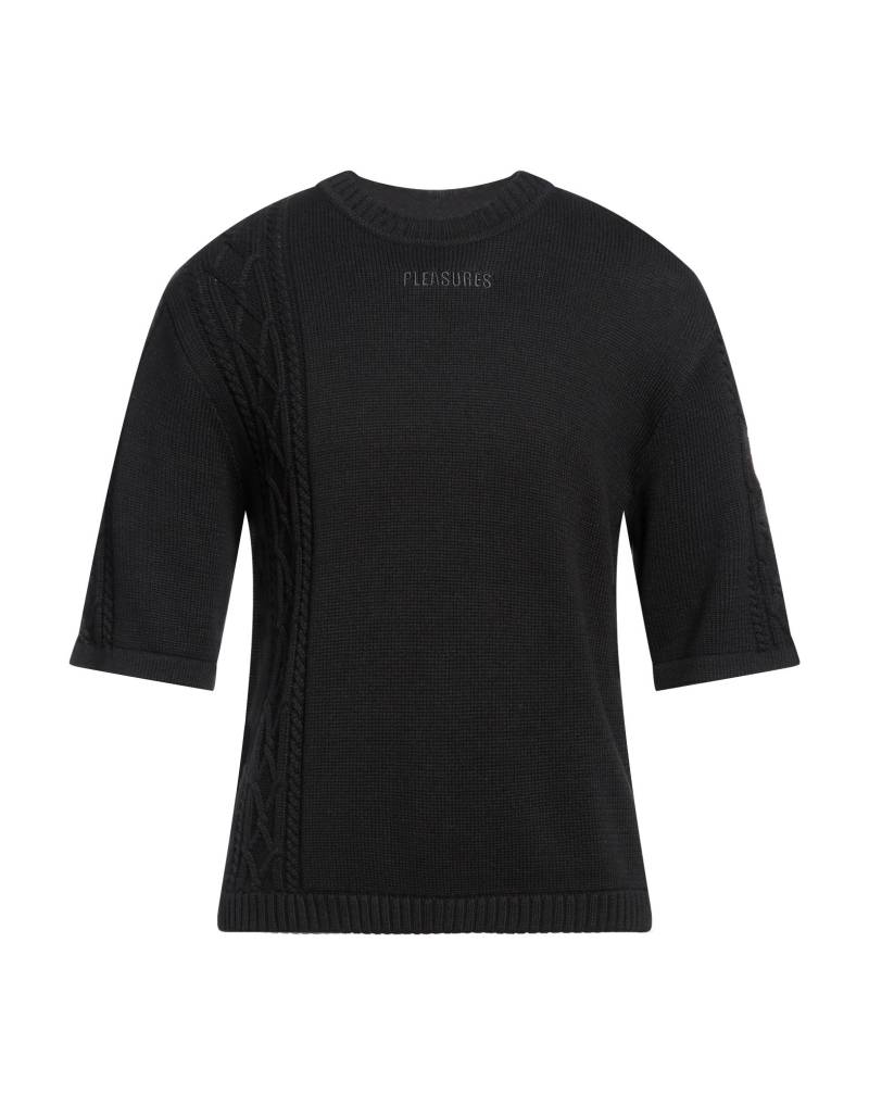 PLEASURES Pullover Herren Schwarz von PLEASURES