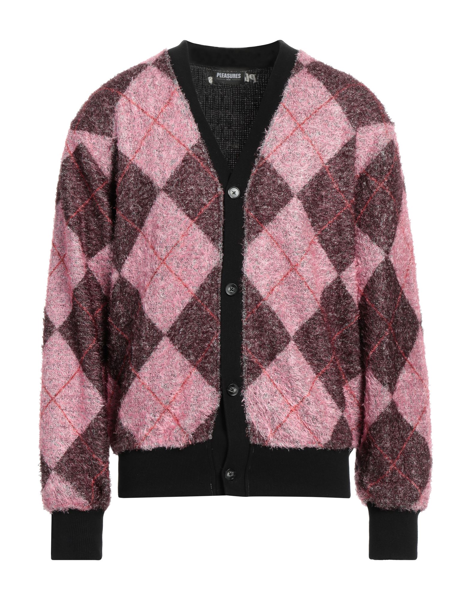 PLEASURES Strickjacke Herren Rosa von PLEASURES