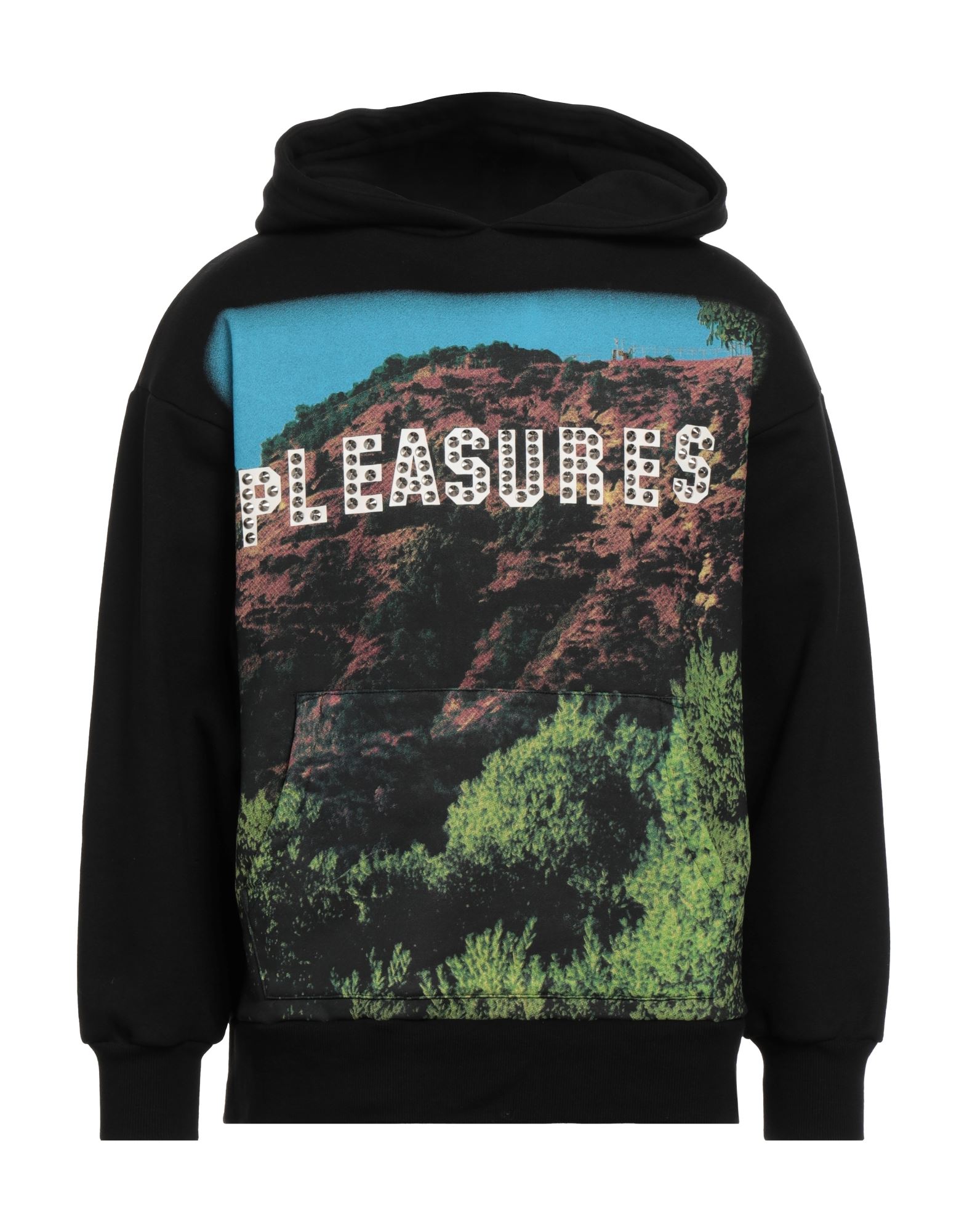 PLEASURES Sweatshirt Herren Schwarz von PLEASURES