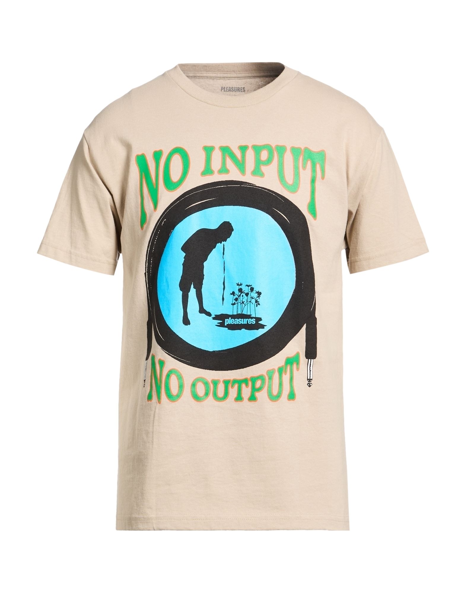 PLEASURES T-shirts Herren Beige von PLEASURES