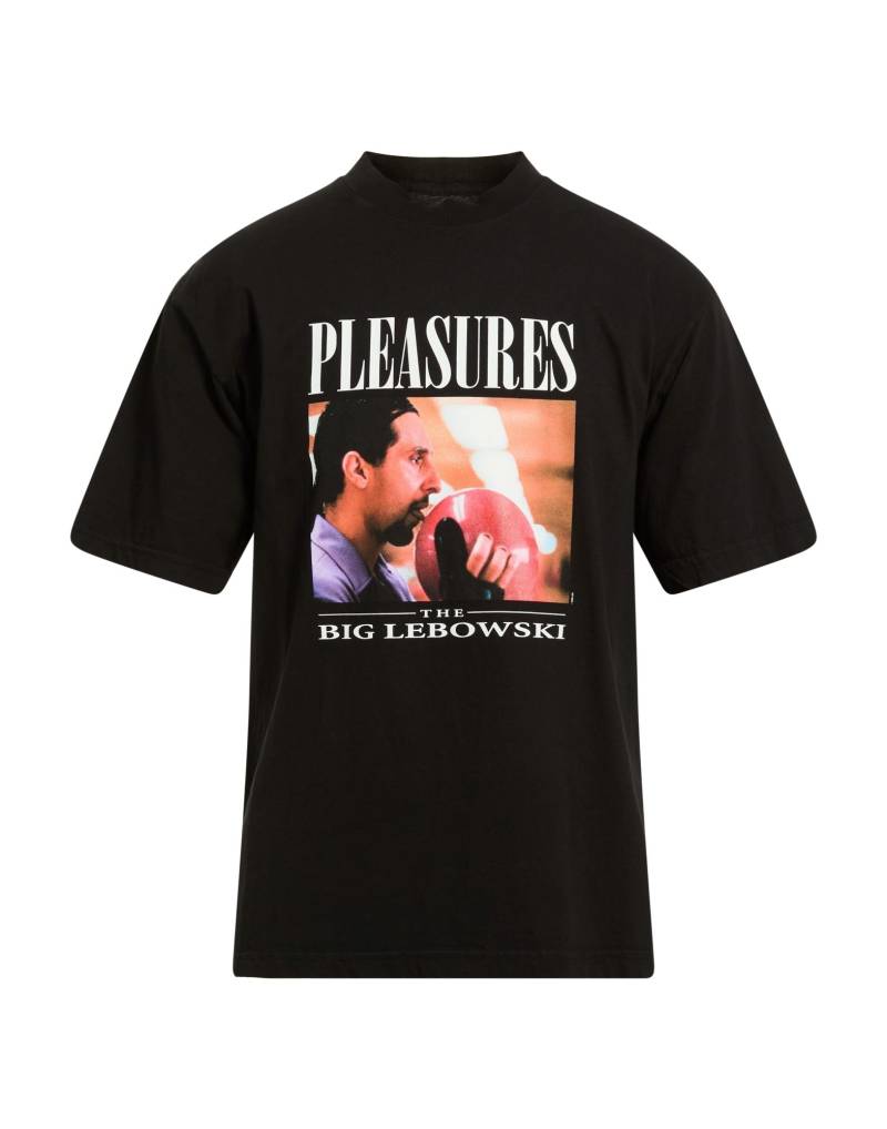 PLEASURES T-shirts Herren Schwarz von PLEASURES