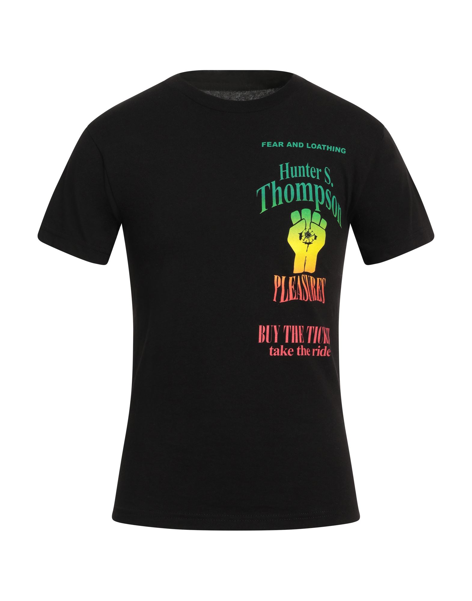 PLEASURES T-shirts Herren Schwarz von PLEASURES