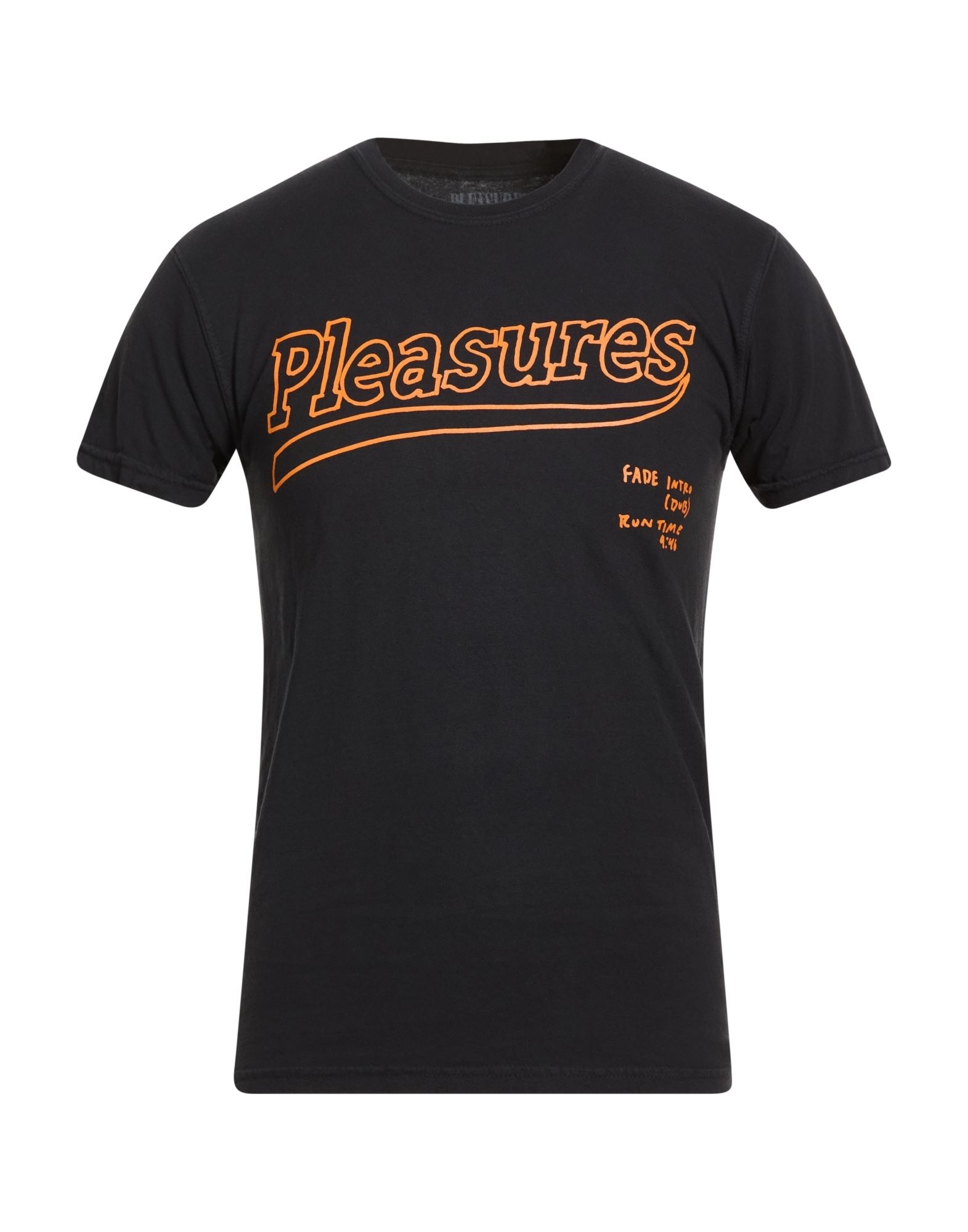 PLEASURES T-shirts Herren Schwarz von PLEASURES