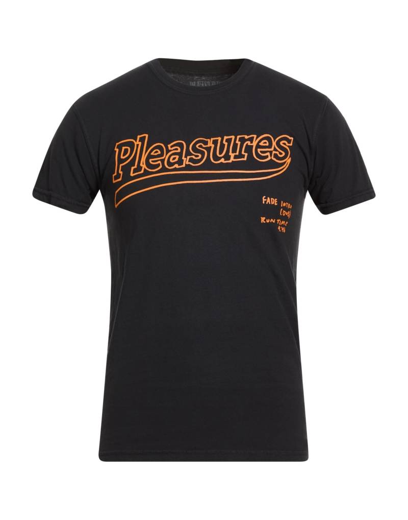 PLEASURES T-shirts Herren Schwarz von PLEASURES