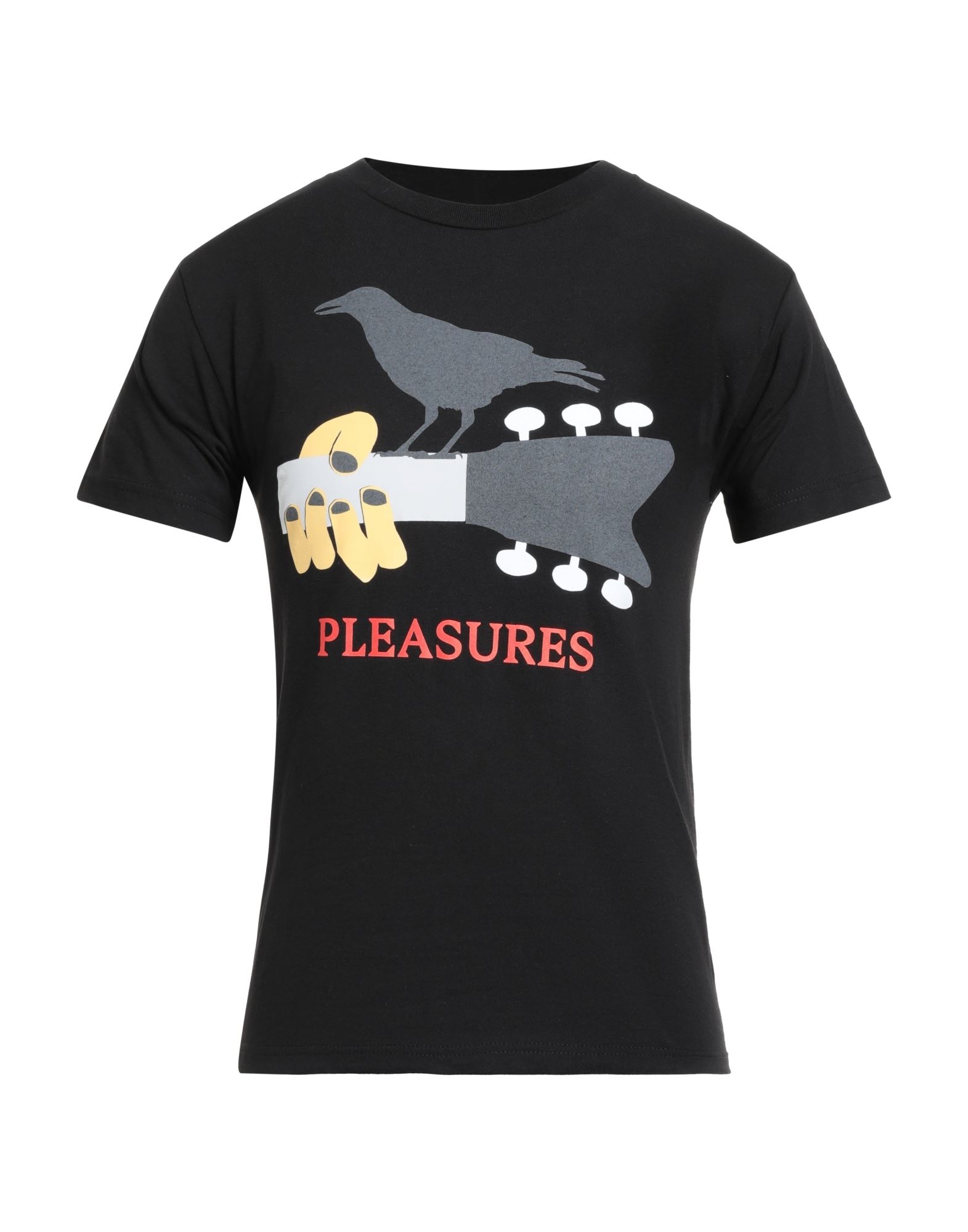 PLEASURES T-shirts Herren Schwarz von PLEASURES