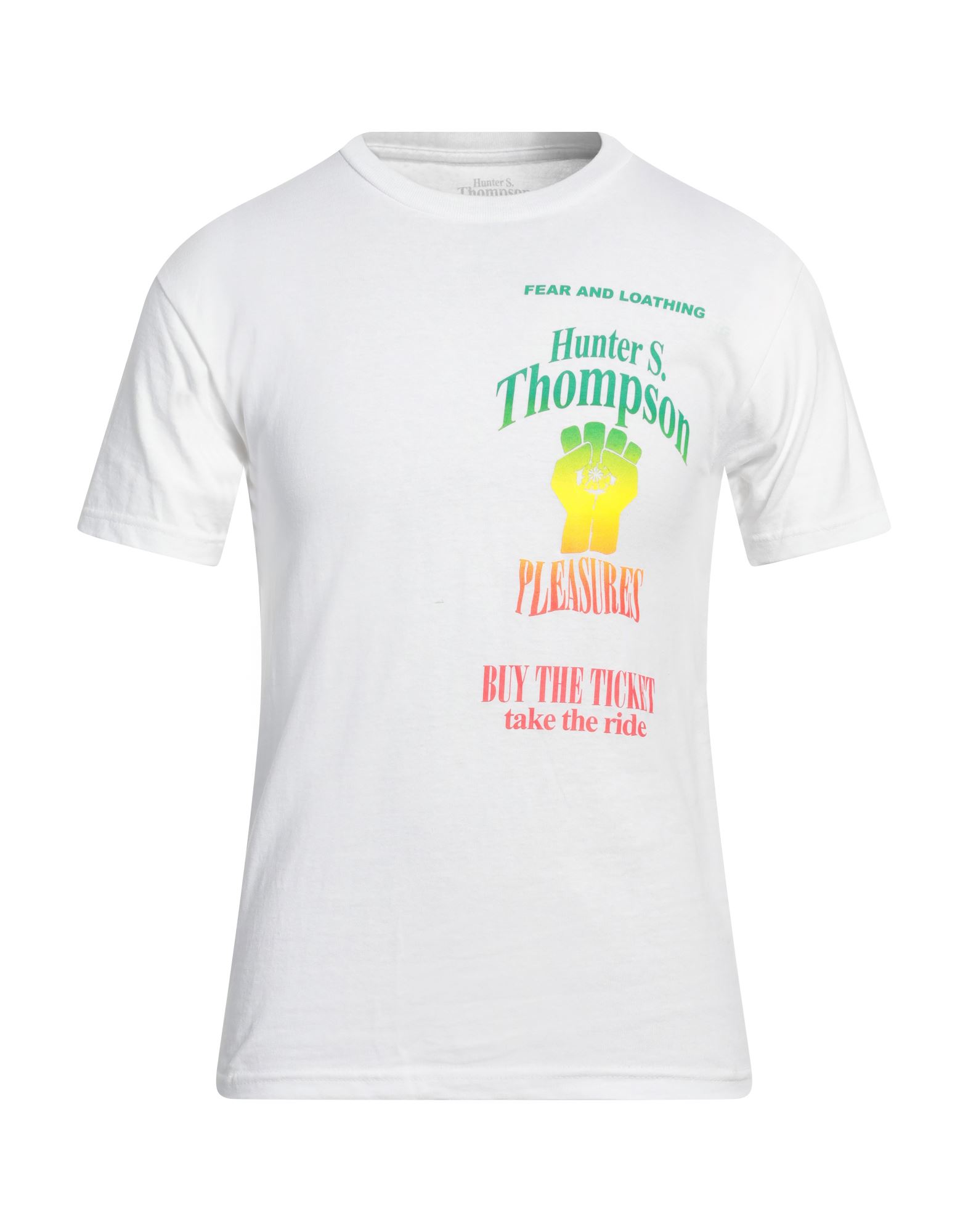 PLEASURES T-shirts Herren Weiß von PLEASURES