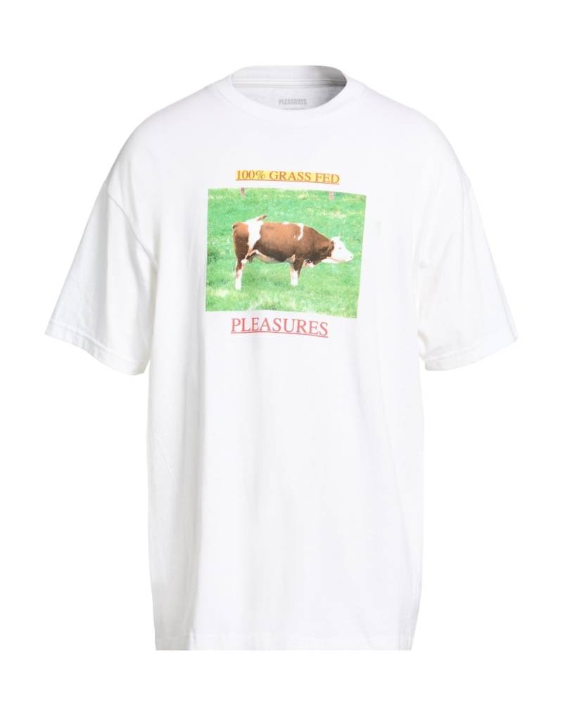 PLEASURES T-shirts Herren Weiß von PLEASURES
