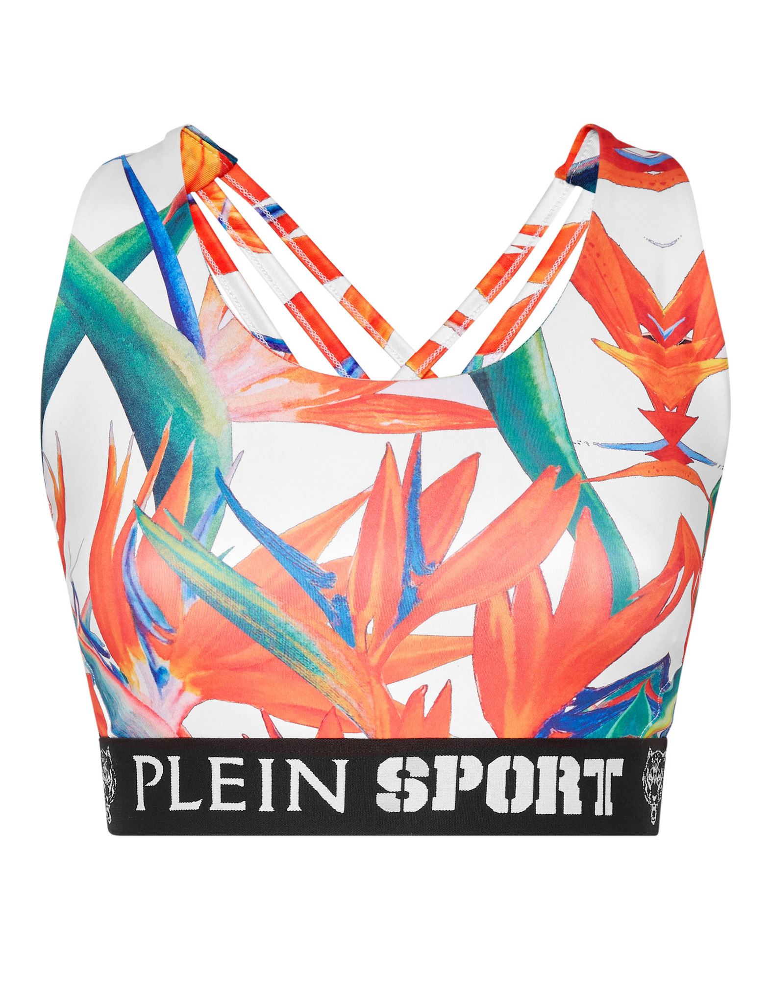 PLEIN SPORT Bh Damen Weiß von PLEIN SPORT