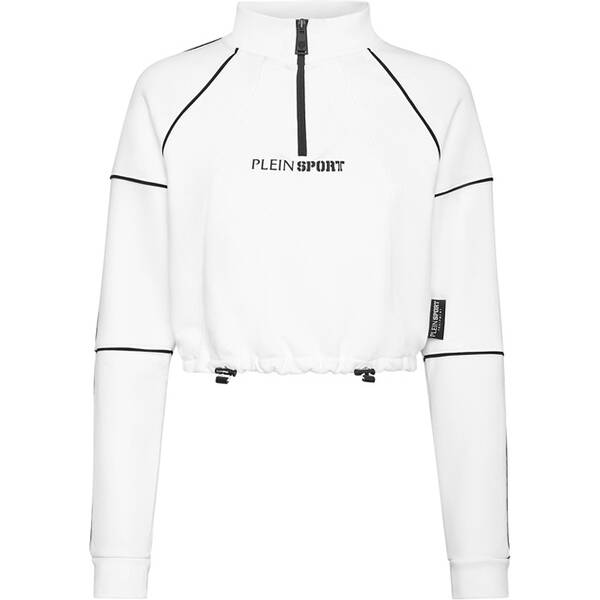 PLEIN SPORT Funktionsjacke Cropped Sweatjacke mit Kapuze von PLEIN SPORT