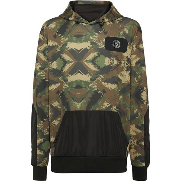 PLEIN SPORT Herren Kapuzensweat CAMOUFLAGE von PLEIN SPORT