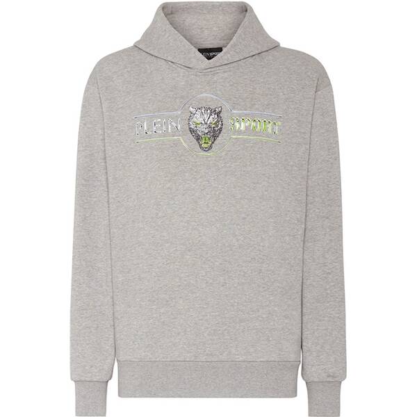PLEIN SPORT Herren Kapuzensweat CHROME SCRATCH EDITION von PLEIN SPORT