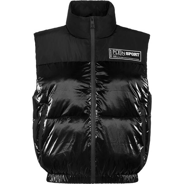 PLEIN SPORT Herren Kapuzensweat Weste von PLEIN SPORT