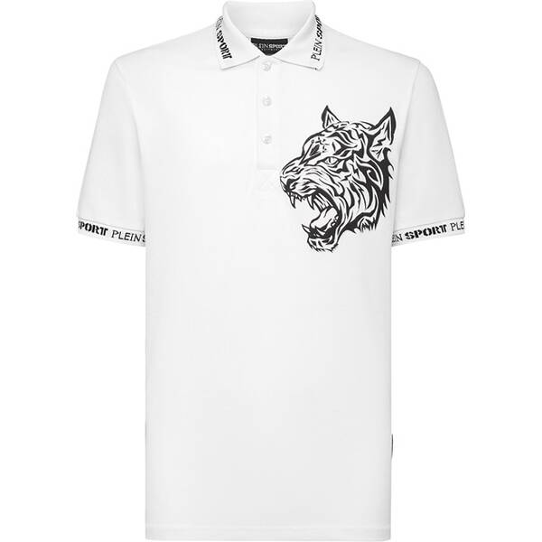 PLEIN SPORT Herren Polo TIGER von PLEIN SPORT