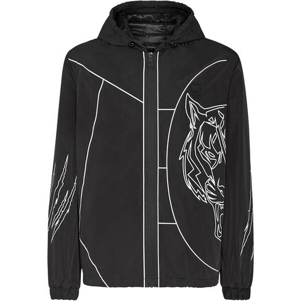 PLEIN SPORT Herren Schlupfjacke TIGER COURT EDITION von PLEIN SPORT