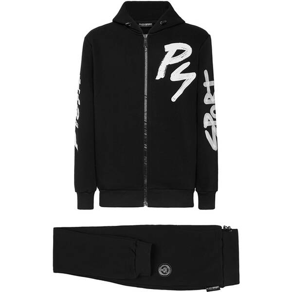 PLEIN SPORT Herren Sportanzug STENCIL TIGER STREET FIGHTER von PLEIN SPORT