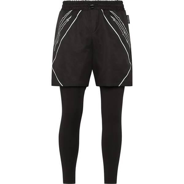 PLEIN SPORT Herren Tight 2-in-1 Laufhose von PLEIN SPORT