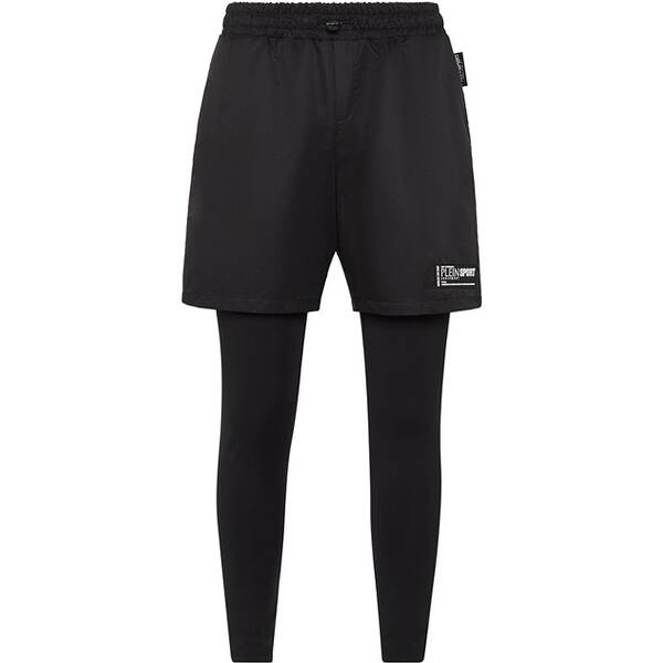 PLEIN SPORT Herren Tight M 2-in-1-Laufshorts von PLEIN SPORT