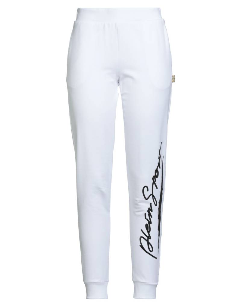 PLEIN SPORT Hose Damen Weiß von PLEIN SPORT