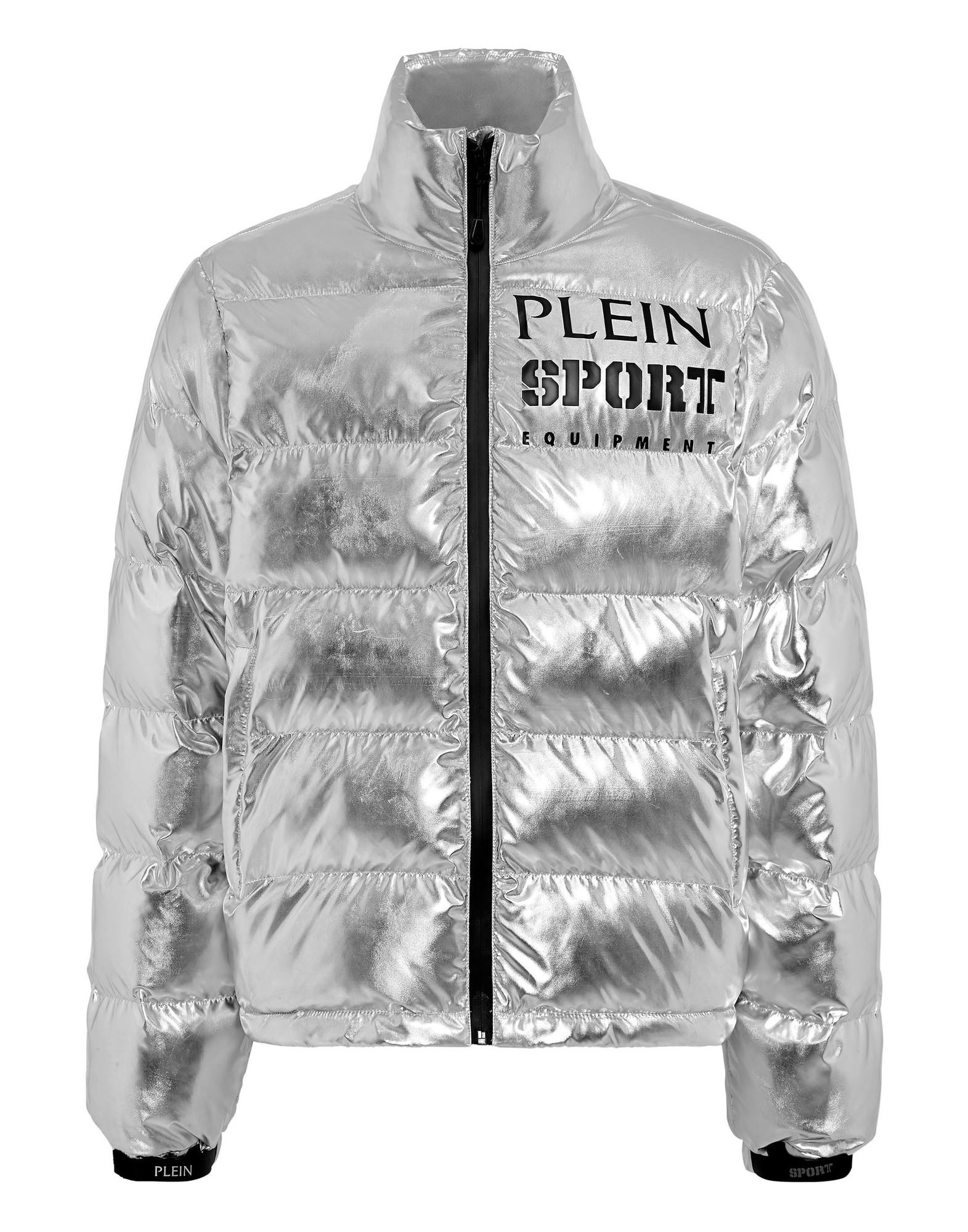 PLEIN SPORT Jacke & Anorak Herren Silber von PLEIN SPORT