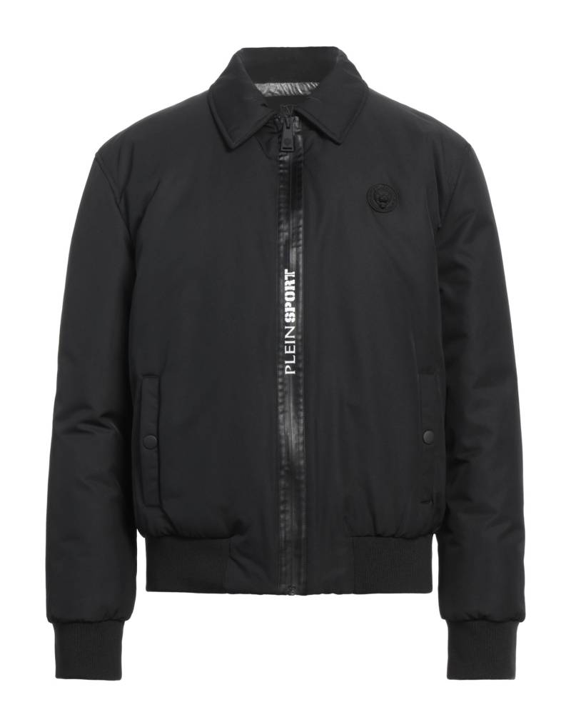PLEIN SPORT Jacke & Anorak Herren Schwarz von PLEIN SPORT