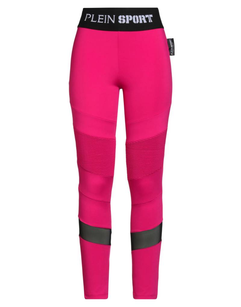PLEIN SPORT Leggings Damen Fuchsia von PLEIN SPORT