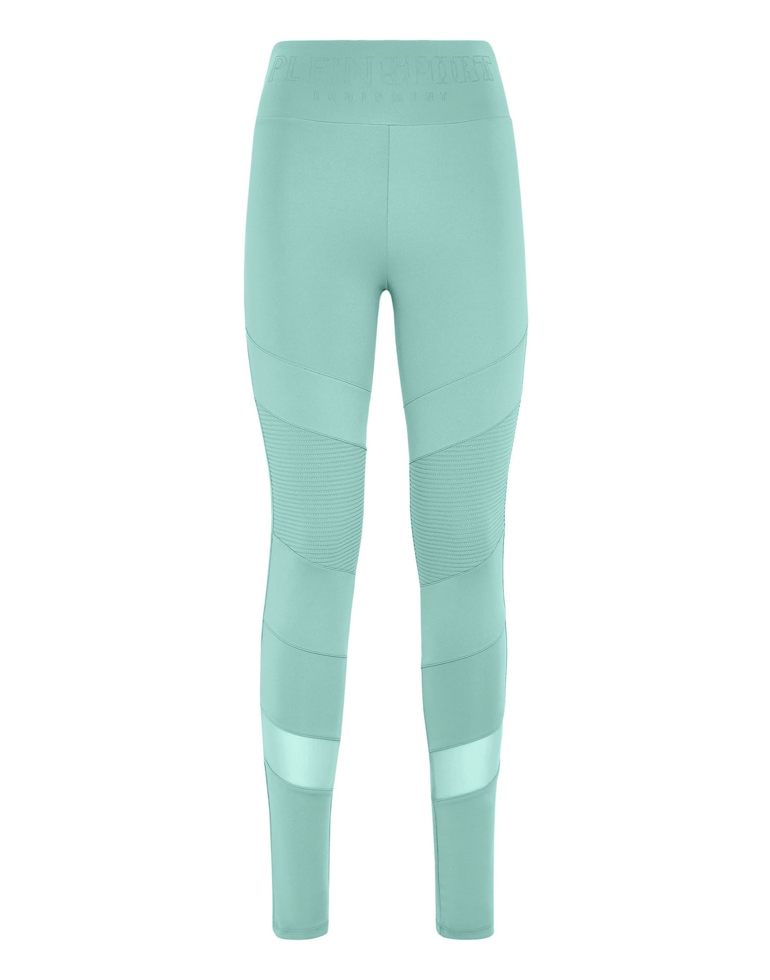 PLEIN SPORT Leggings Damen Grün von PLEIN SPORT