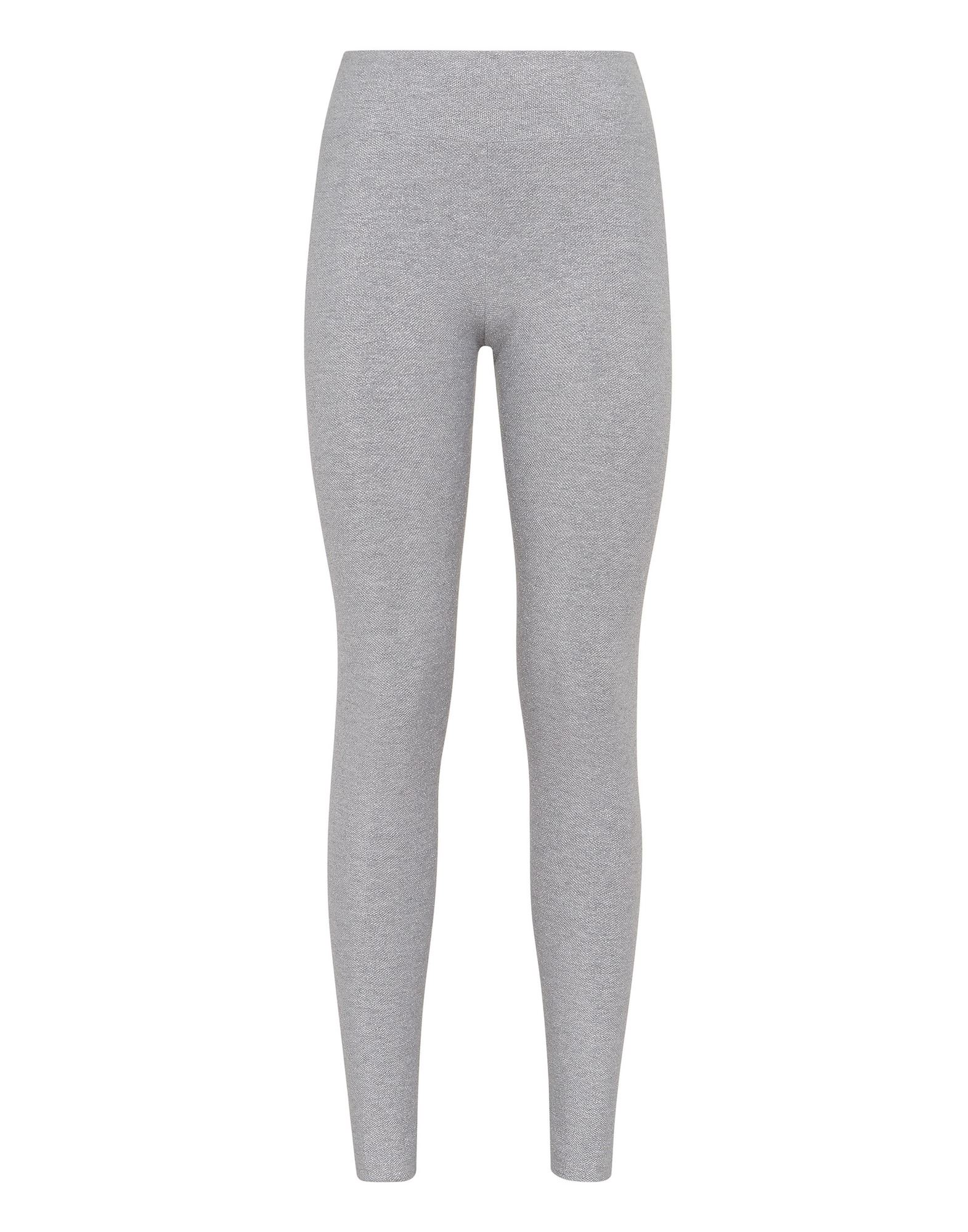 PLEIN SPORT Leggings Damen Silber von PLEIN SPORT