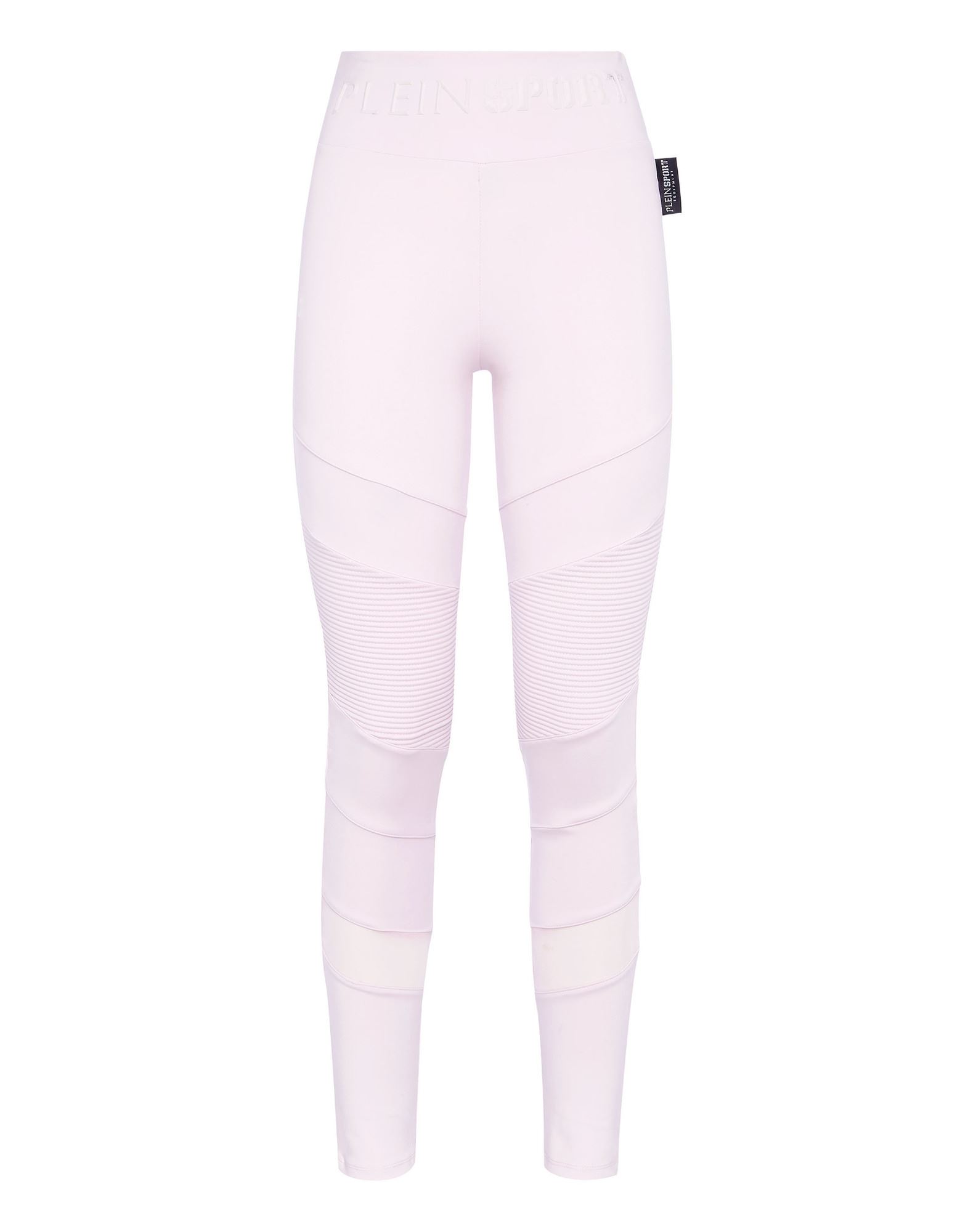 PLEIN SPORT Leggings Damen Violett von PLEIN SPORT