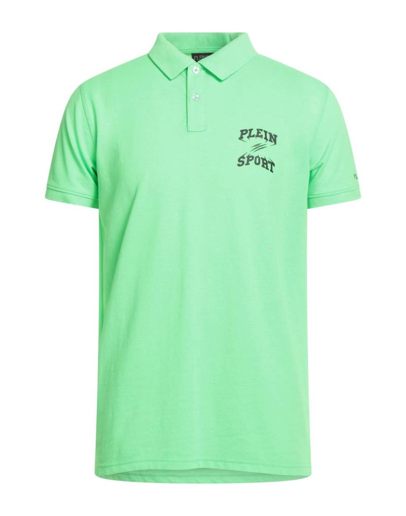 PLEIN SPORT Poloshirt Herren Grün von PLEIN SPORT