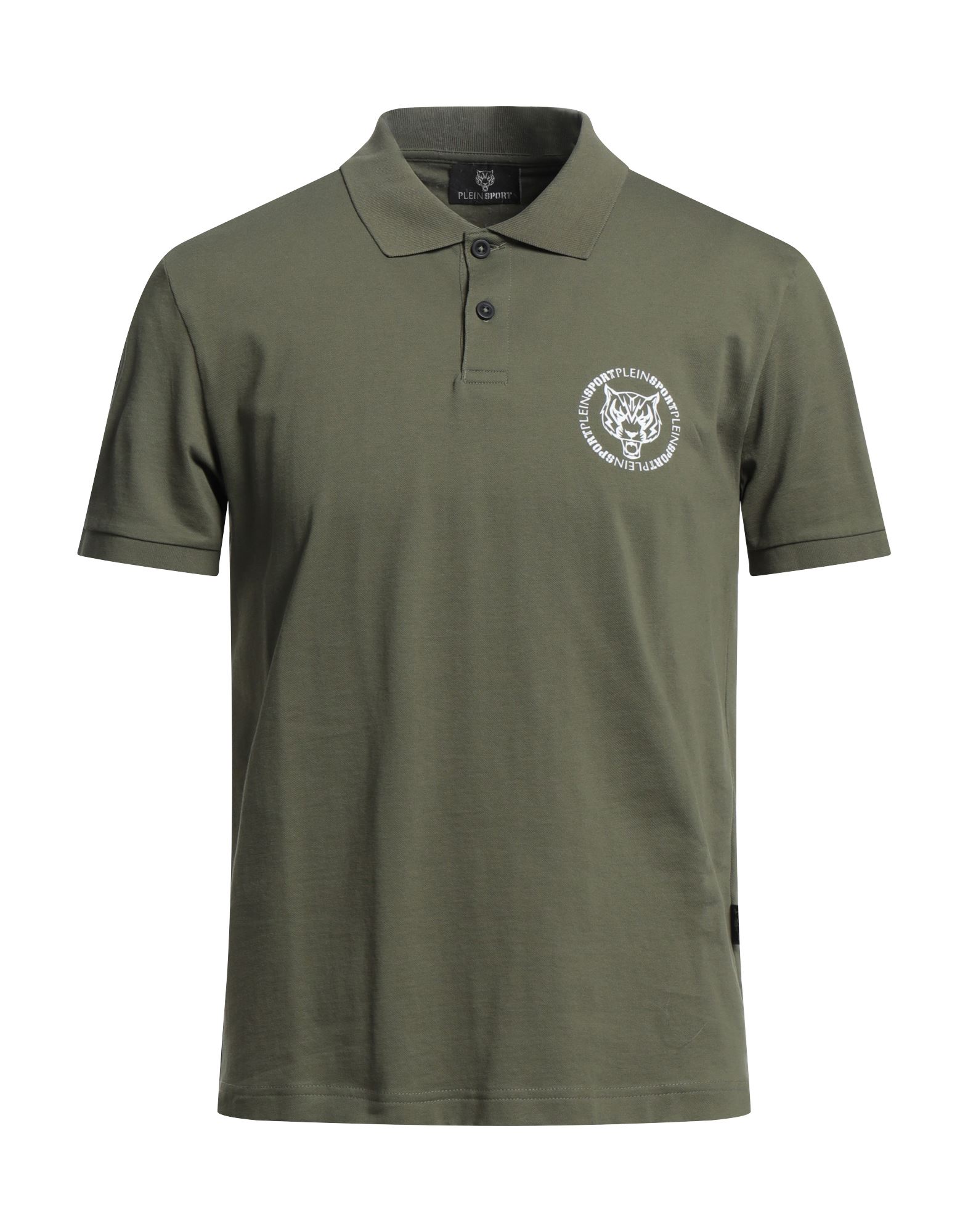 PLEIN SPORT Poloshirt Herren Militärgrün von PLEIN SPORT