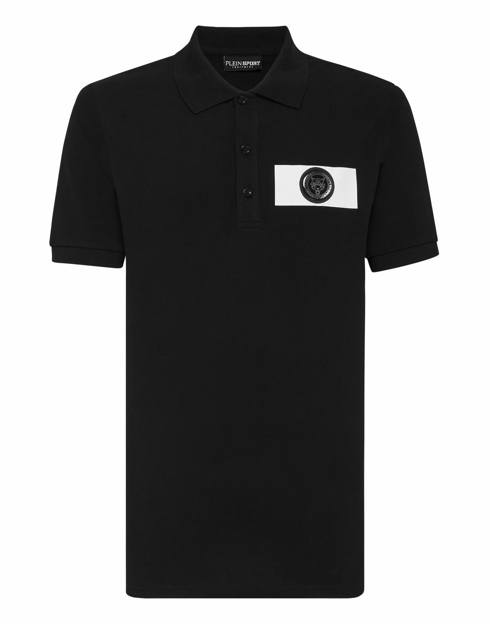 PLEIN SPORT Poloshirt Herren Schwarz von PLEIN SPORT