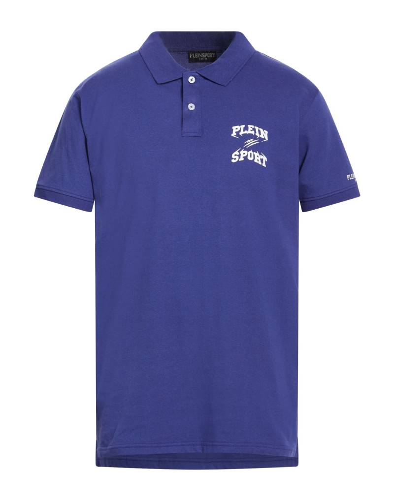 PLEIN SPORT Poloshirt Herren Violett von PLEIN SPORT