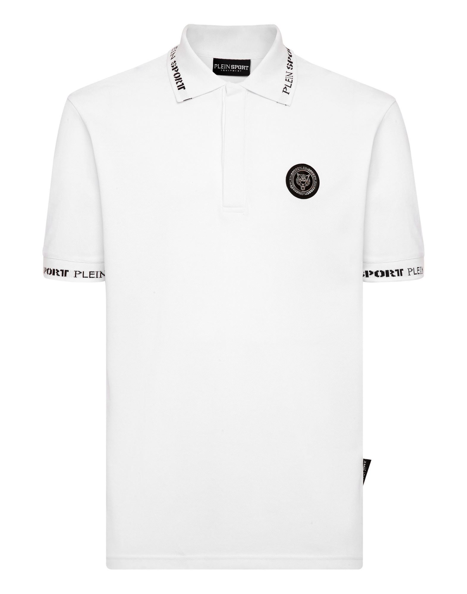 PLEIN SPORT Poloshirt Herren Weiß von PLEIN SPORT