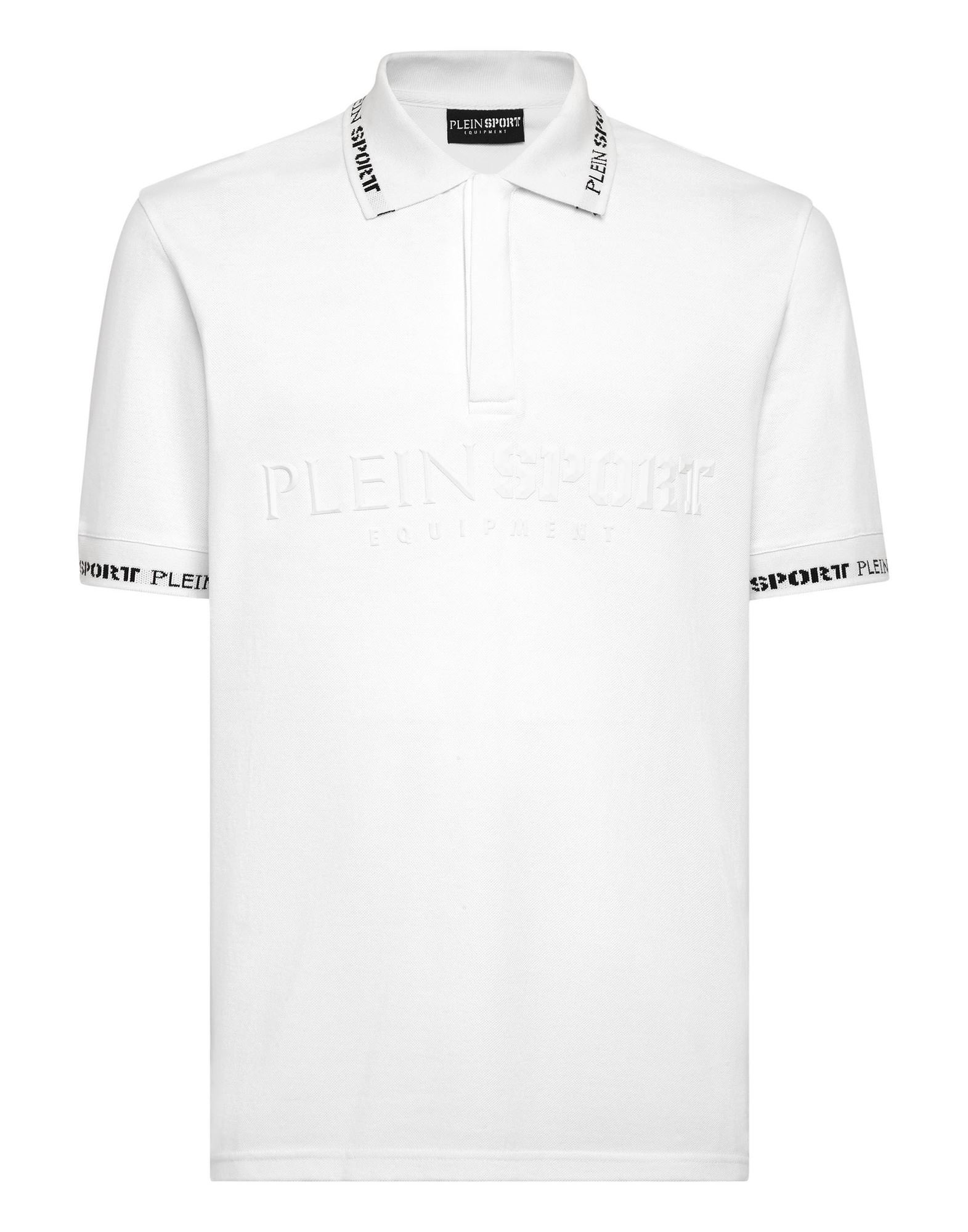 PLEIN SPORT Poloshirt Herren Weiß von PLEIN SPORT