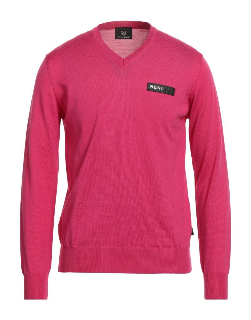 PLEIN SPORT Pullover Herren Fuchsia von PLEIN SPORT