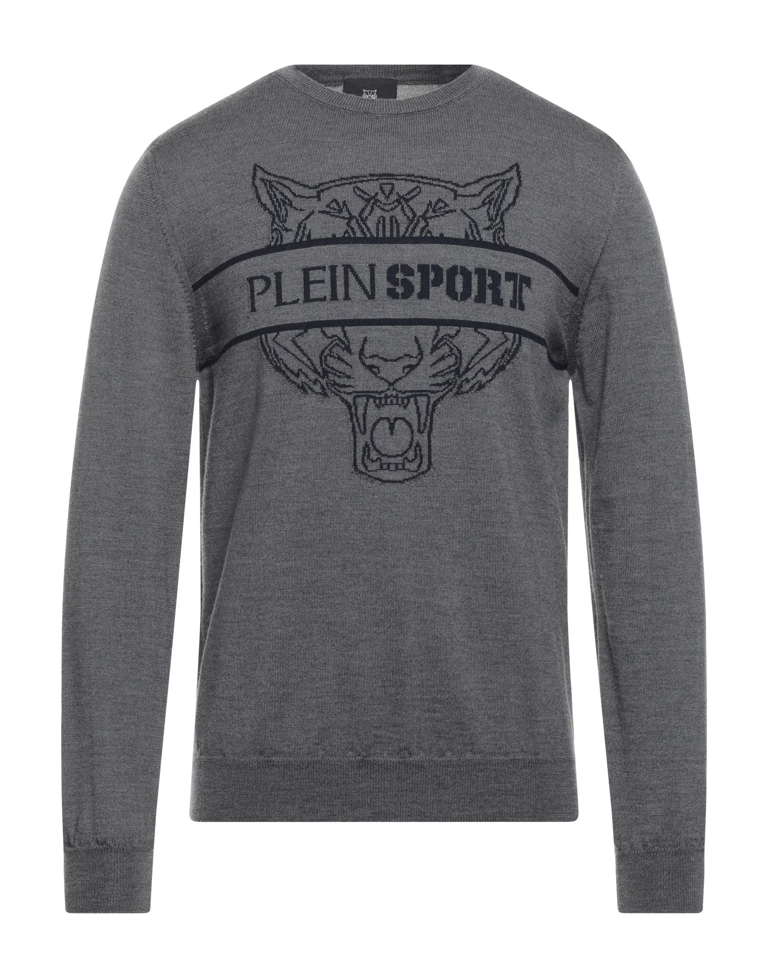 PLEIN SPORT Pullover Herren Grau von PLEIN SPORT