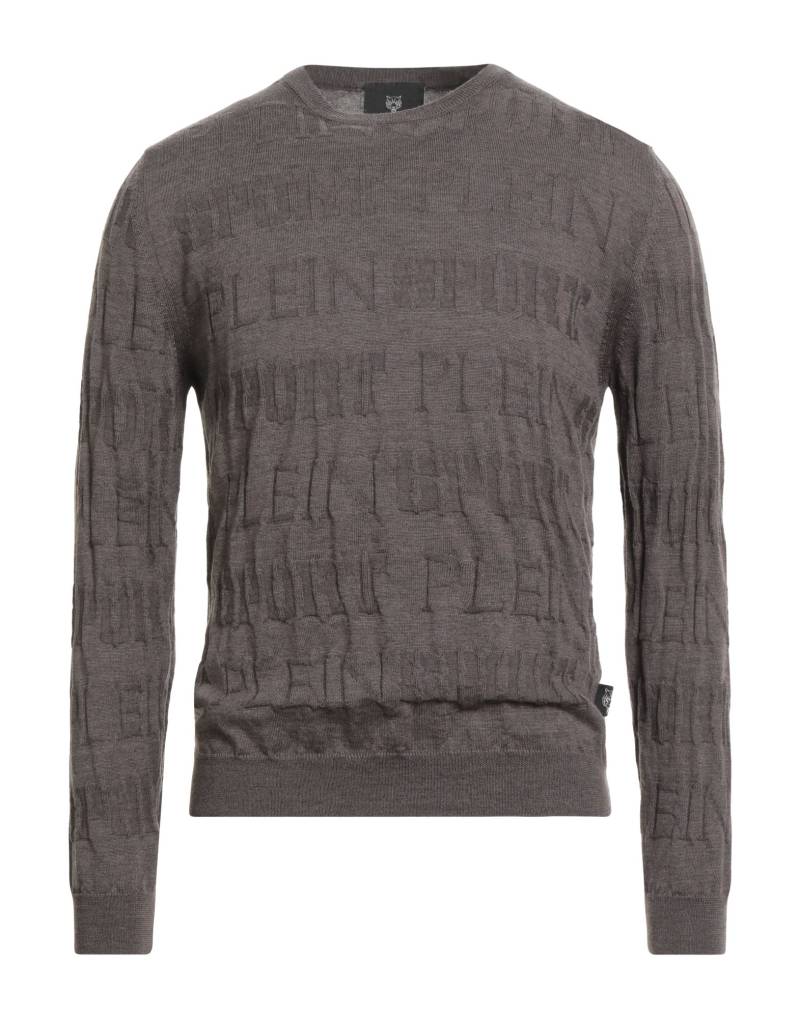 PLEIN SPORT Pullover Herren Maulwurfsgrau von PLEIN SPORT