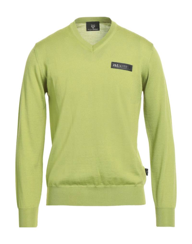 PLEIN SPORT Pullover Herren Limettengrün von PLEIN SPORT